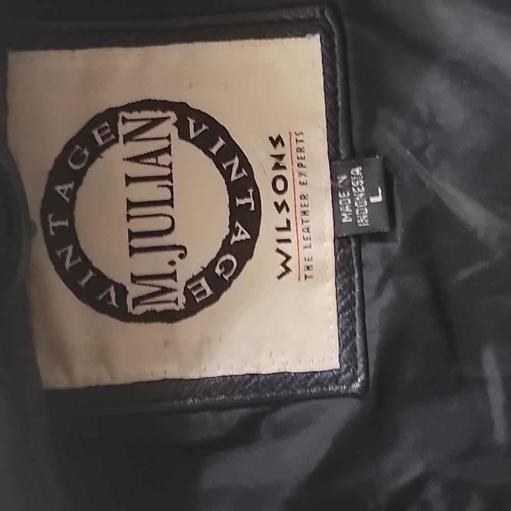 Marc Julian Vintage leather jacket by wilson